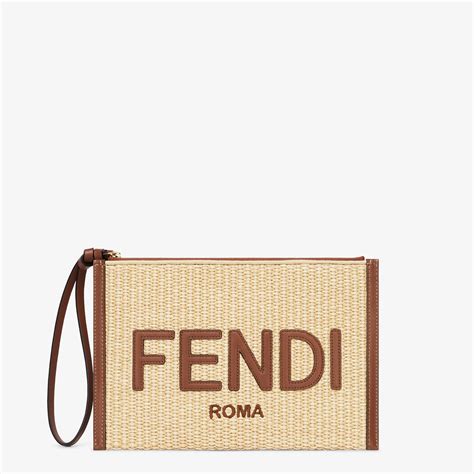 Fendi Roma Flat Pouch .